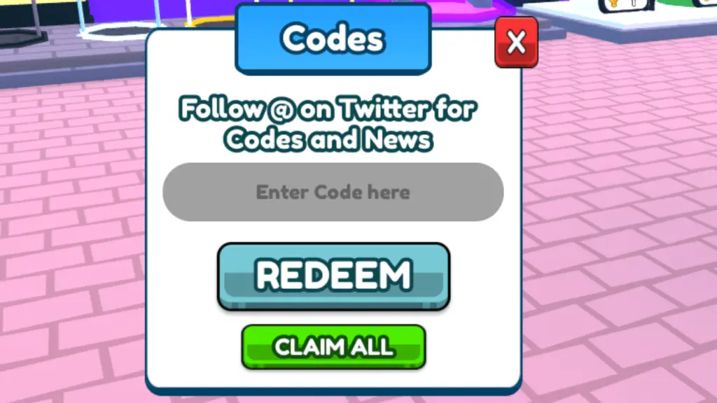 image of codes pop up in grinder simulator roblox